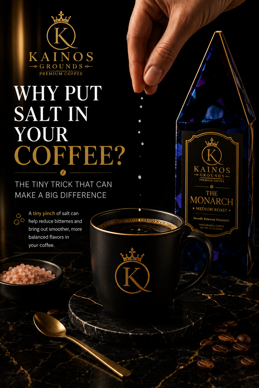 Why Put Salt in Coffee? The Simple Trick Behind a Smoother Cup